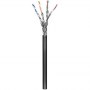 Goobay | CAT 6 | Bulk cable | SFTP, PiMF | Black | 100 m - 2